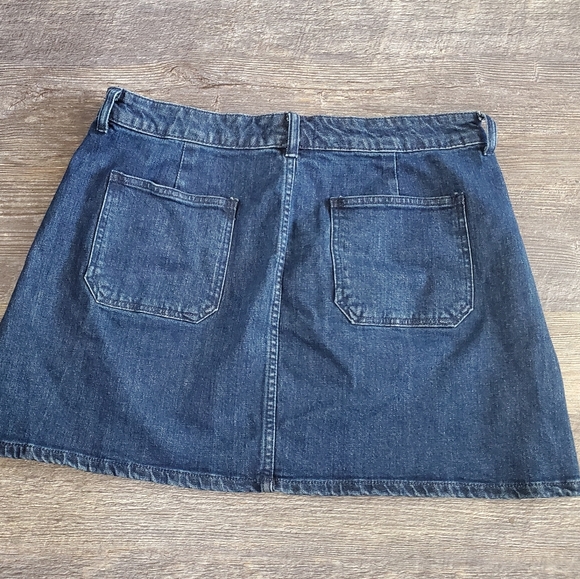 Madewell jean skirt - Picture 9 of 12